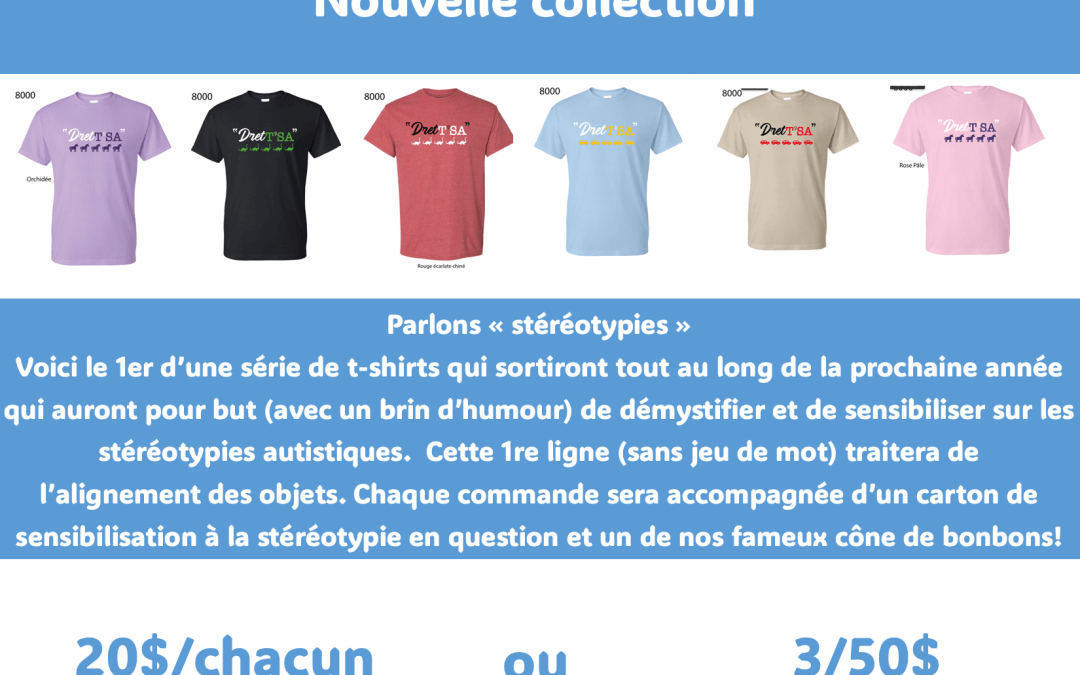 Nouvelle collection de T-Shirt « DretT’SA »